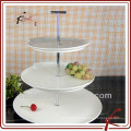 ceramic 3 tier cake stand for wedding